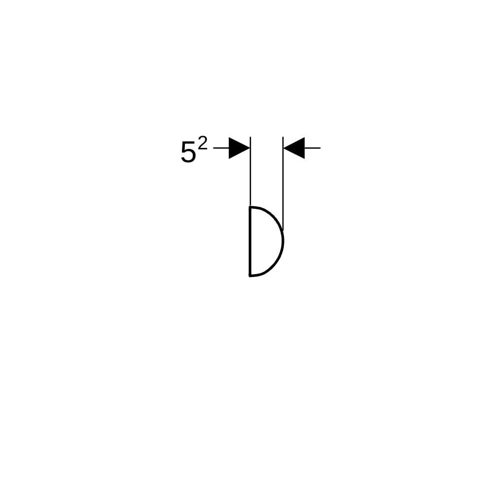 Geberit Kopfstütze universell, Mattgrau... GEBERIT-554904001 4025410590664 (Abb. 7)