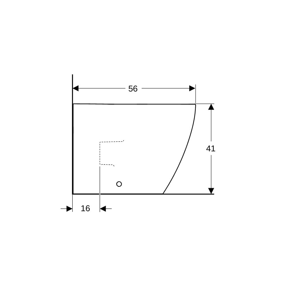 Geberit Stand-Dusch-WC Tiefspüler, für Geberit AquaClean Tuma Alpinweiß/glänzend/Ke... GEBERIT-244192111 4025410678126 (Abb. 11)
