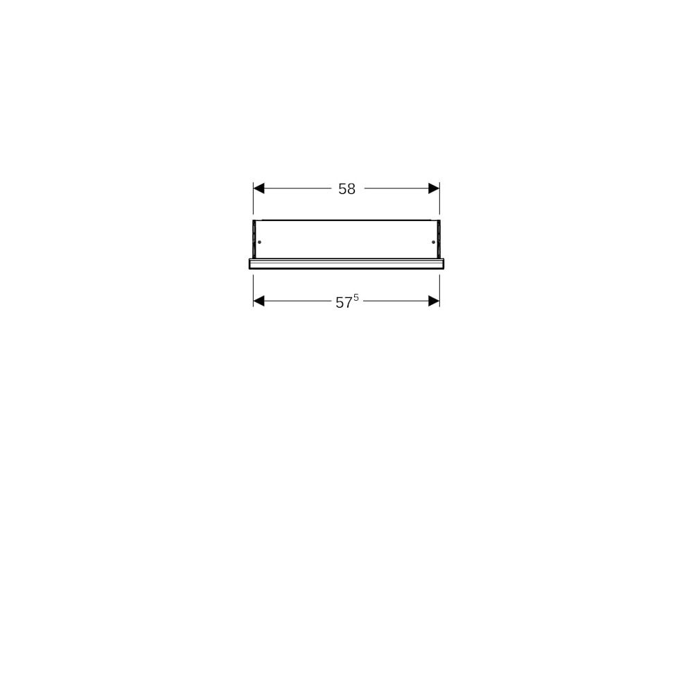 Geberit ONE Spiegelschrank mit ComfortLight, 1 Tür rechts, UP-Montage, H 90cm B 60cm... GEBERIT-505801007 4025410077219 (Abb. 4)