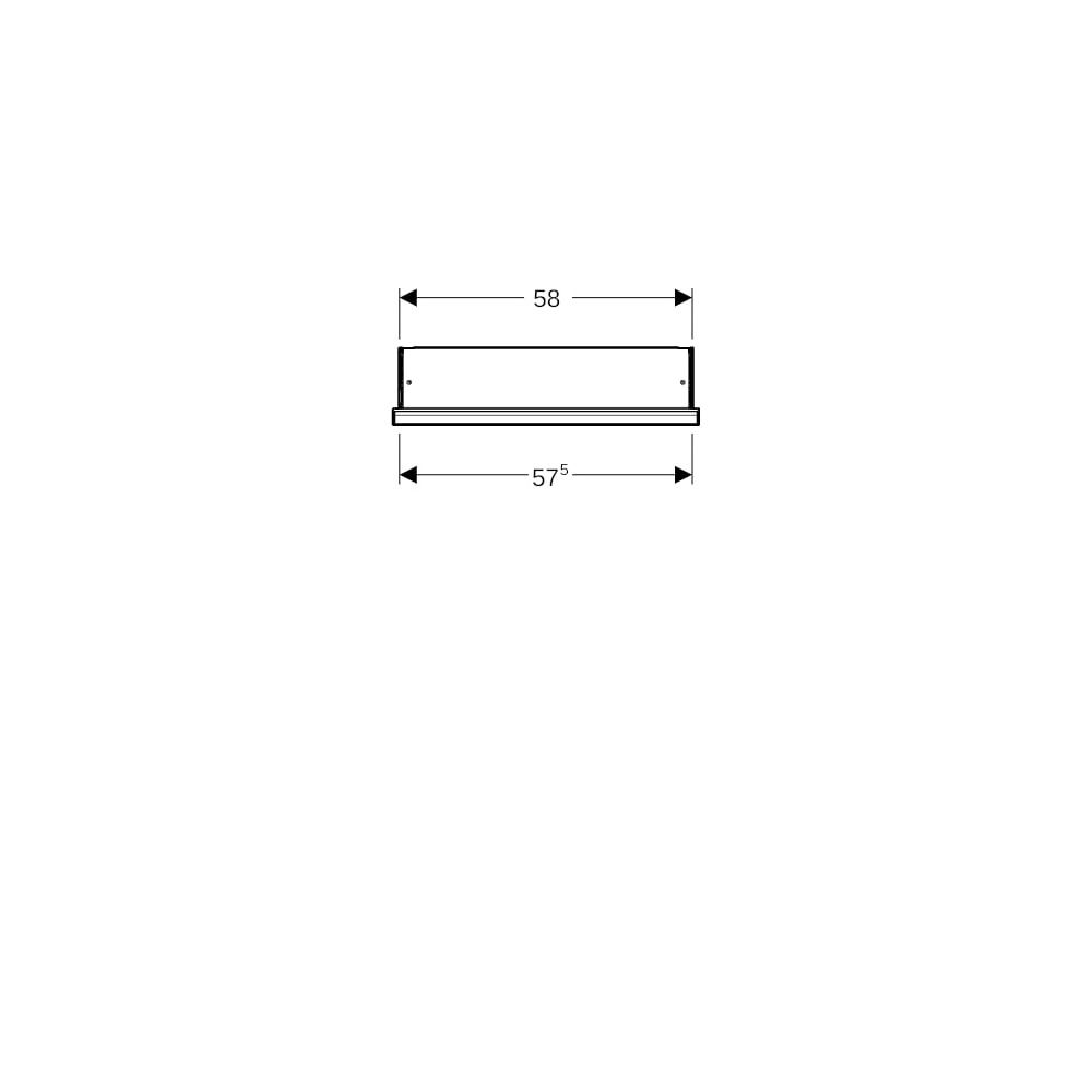 Geberit ONE Spiegelschrank mit Nische und ComfortLight, 1 Tür links, UP-Montage, H 9... GEBERIT-505820007 4025410077233 (Abb. 4)