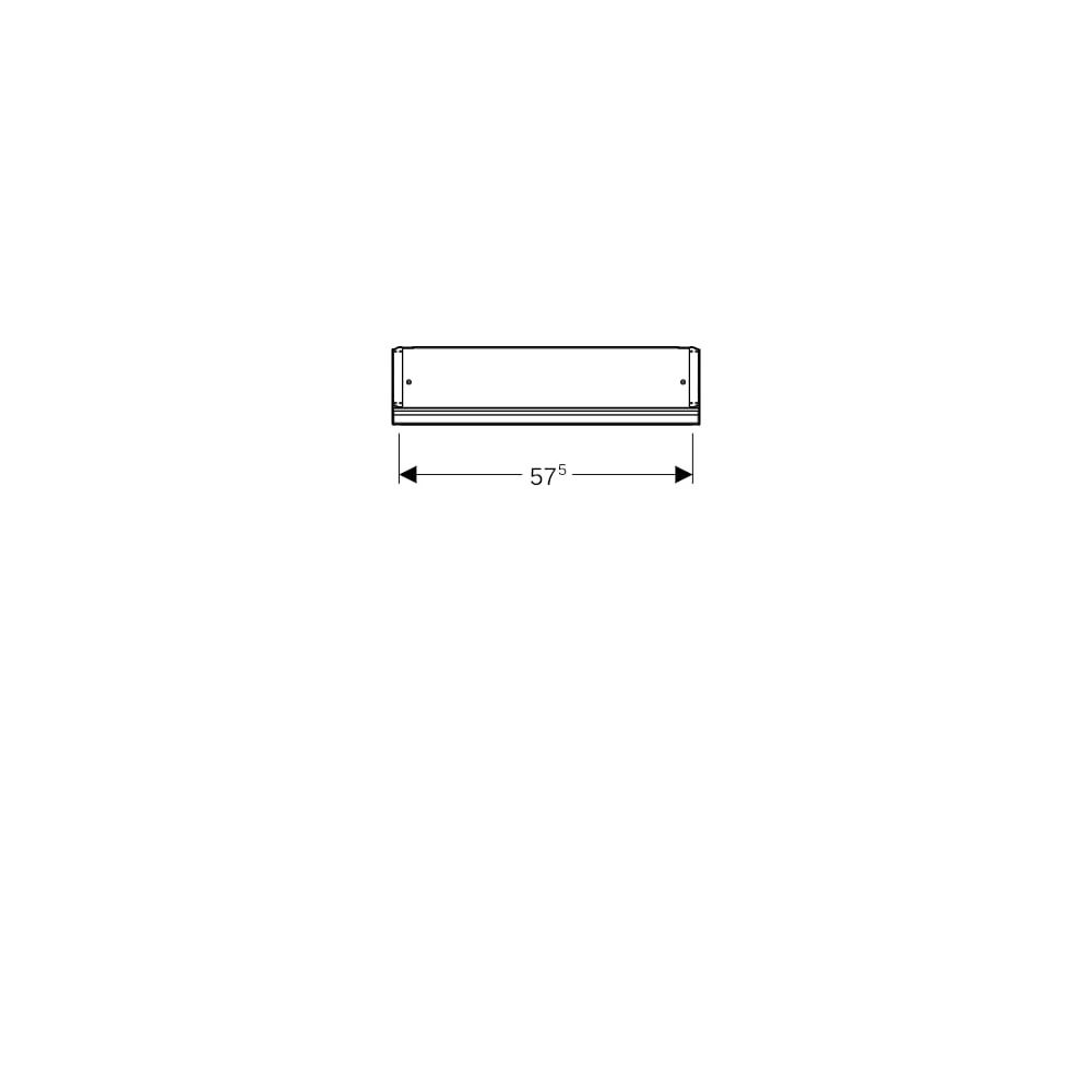 Geberit ONE Spiegelschrank mit Nische und ComfortLight, 1 Tür links, AP-Montage, H 9... GEBERIT-505830002 4025410520371 (Abb. 7)