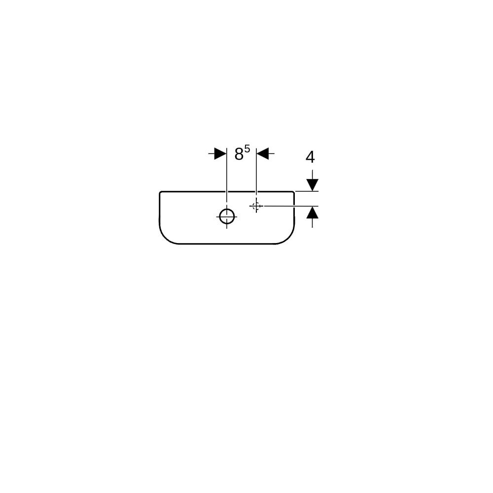 Geberit iCon Square Aufputzspülkasten aufgesetzt, 2-Mengen-Spülung, Wasseranschluss ... GEBERIT-228950600 4022009329506 (Abb. 6)