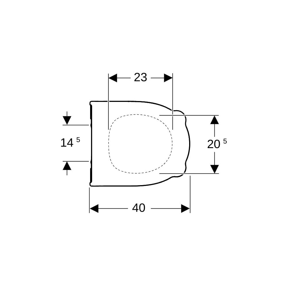 Geberit Bambini WC-Sitz für Kinder EasyMount ohne Absenkautomatik, Weiß... GEBERIT-502969011 4025410122568 (Abb. 4)