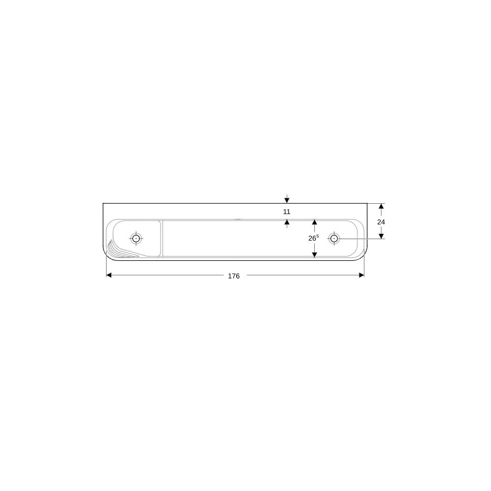 Geberit Bambini Spiel-/Waschlandschaft, 4 Waschplätze, tieferes Becken rechts B 180c... GEBERIT-502978002 4064746000867 (Abb. 4)