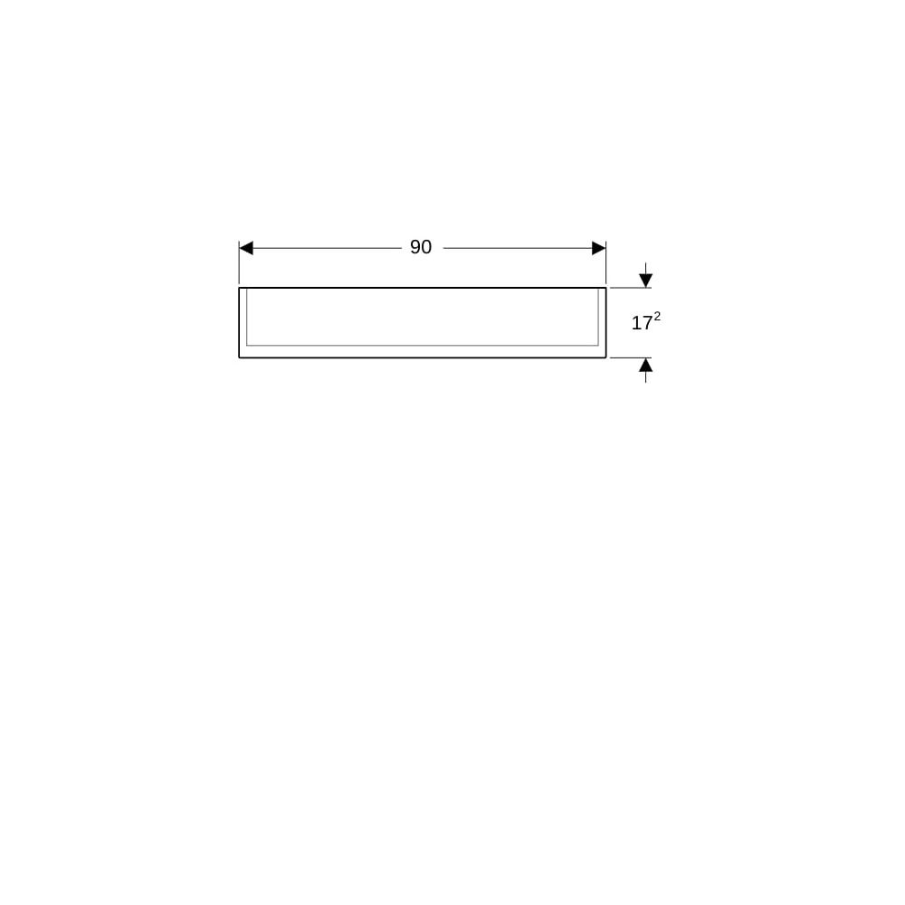 Geberit Option Plus Spiegelschrank, Beleuchtung, 3 Türen, 90x70x17,2cm, CEE 7/4,7/3,... GEBERIT-500594001 4025416534013 (Abb. 7)