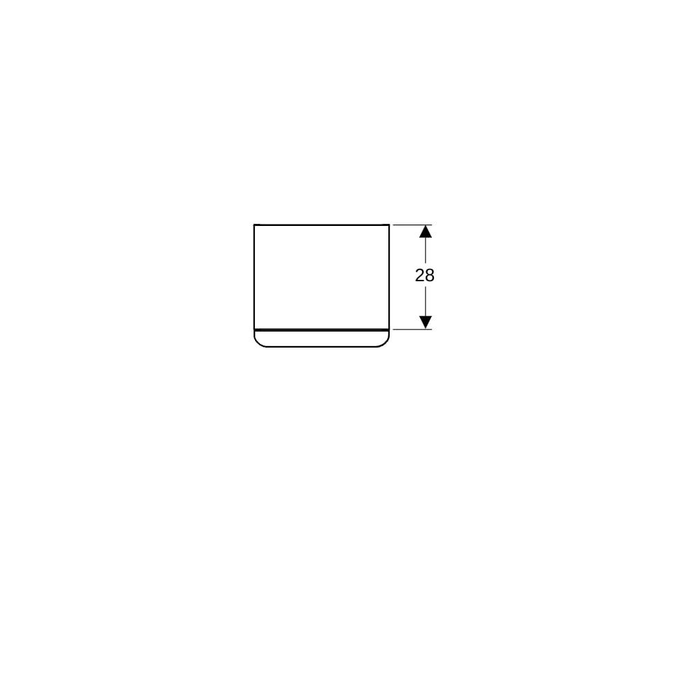 Geberit Smyle Square Seitenschrank, 1 Tür, 36x60x32,6cm, Weiß lackiert hochglänzend,... GEBERIT-500360001 4025416431480 (Abb. 7)