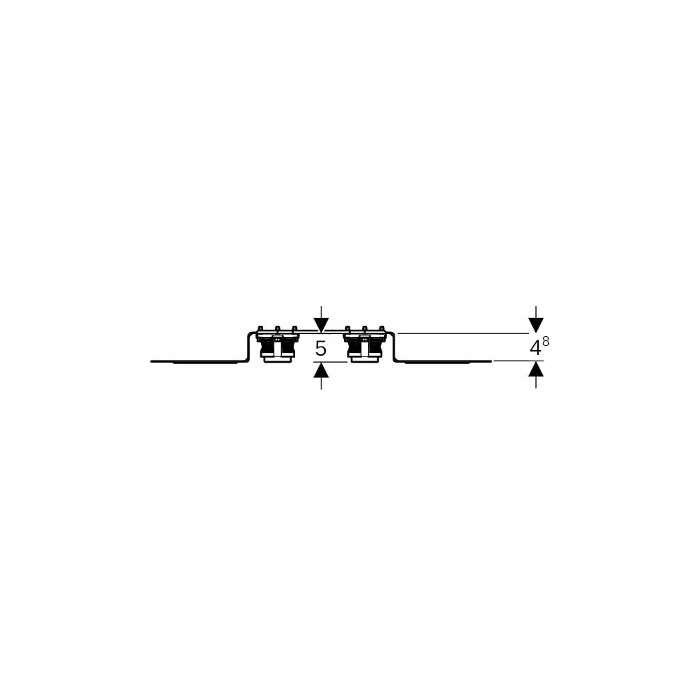 Geberit PushFit Anschlussdose 90 Grad für Schnellkupplung, vormontiert... GEBERIT-650797003 4025410947789 (Abb. 7)