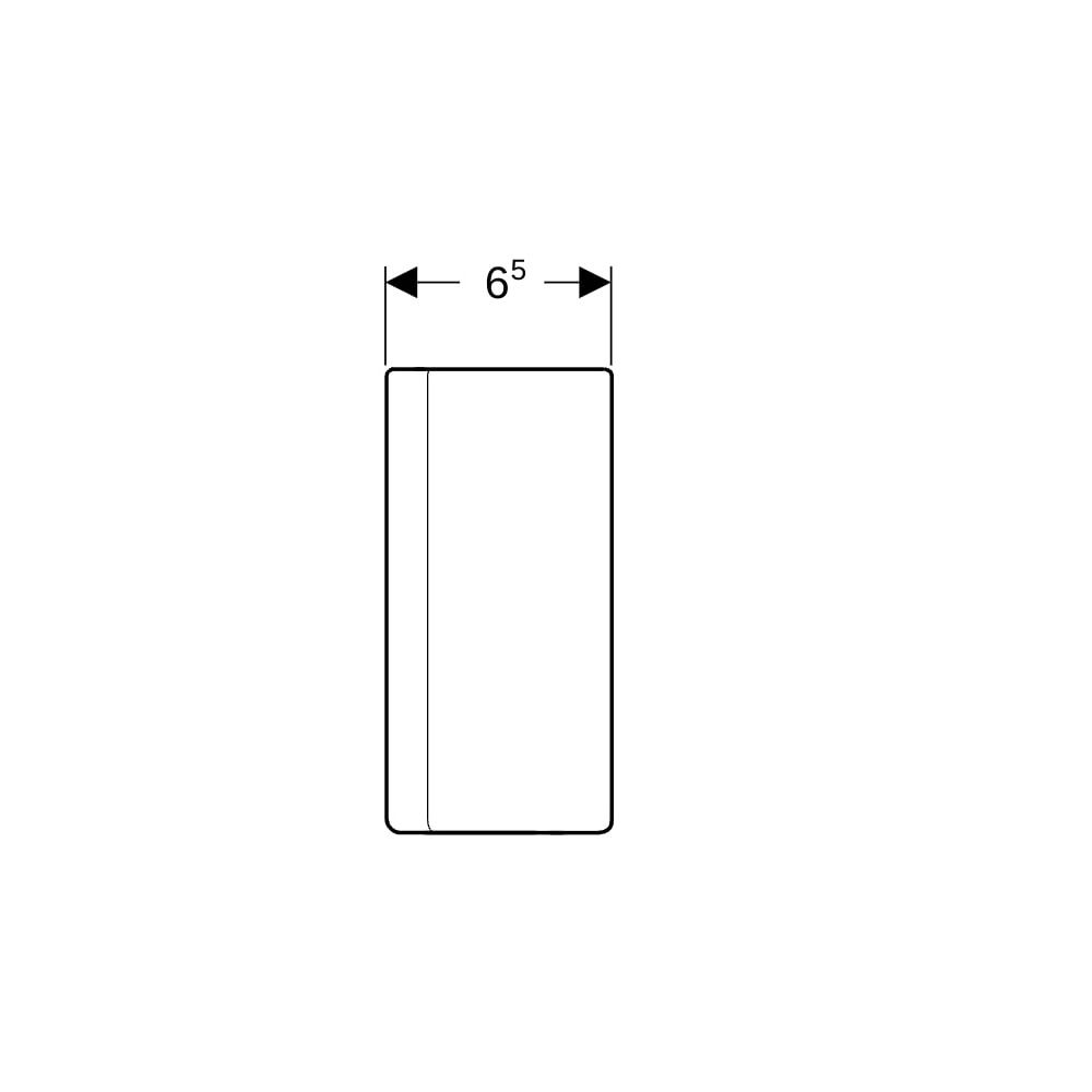 Geberit ONE Designabdeckung für Waschbeckengeruchsverschluss... GEBERIT-505058011 4025410646453 (Abb. 7)