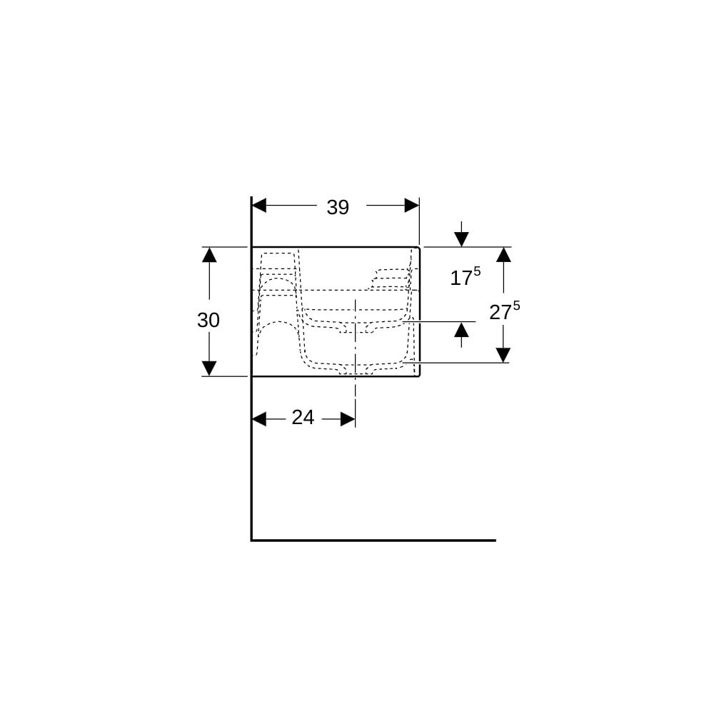 Geberit Bambini Spiel-/Waschlandschaft, 3 Waschplätze, tieferes Becken rechts B 140c... GEBERIT-502976792 4064746000782 (Abb. 6)