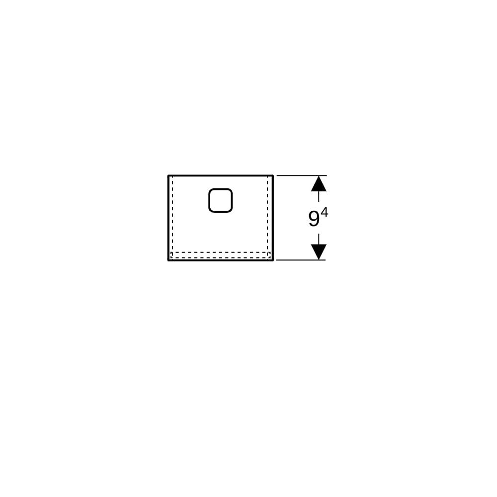 Geberit Ordnungsbox 19,3x11,6x9,4cm, 503016001... GEBERIT-503016001 4064746013027 (Abb. 6)