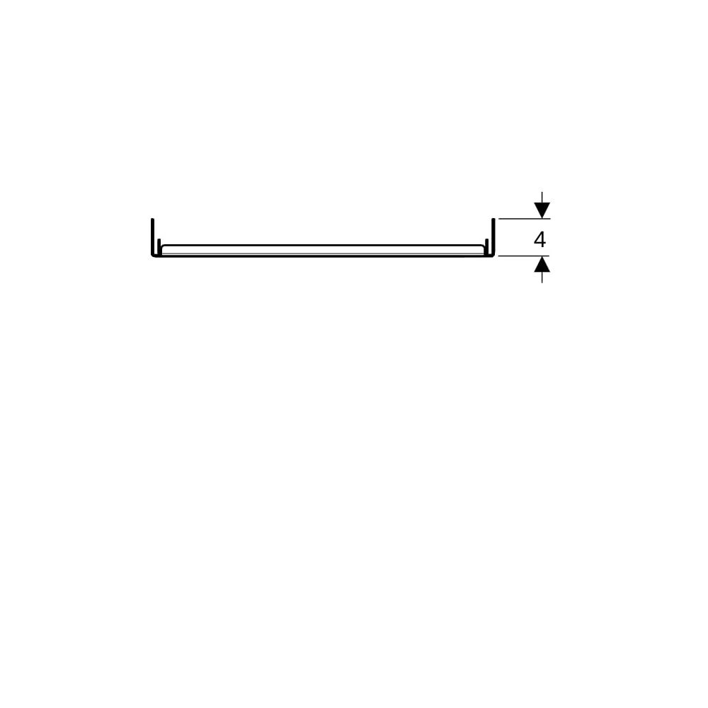 Geberit Ablagefach innen 36,9x19,8x4cm, Lava... GEBERIT-503017001 4064746013034 (Abb. 6)