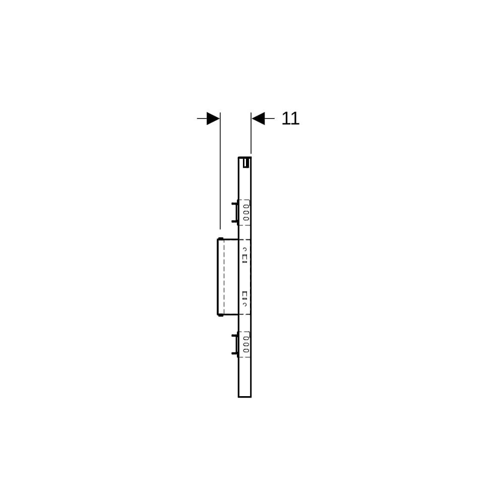 Geberit Duofix Traversenelement für Wandarmatur Unterputz, für Metall-, Holzständerw... GEBERIT-111785002 4064746031175 (Abb. 5)