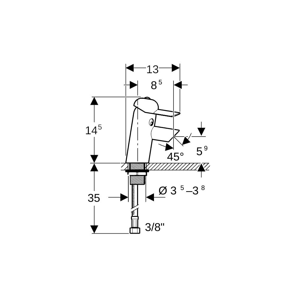 Geberit Bambini Waschtischarmatur Einhebelmischer, mit Mischer, Waldgrün/Hellgrün... GEBERIT-116207791 4064746000553 (Abb. 5)