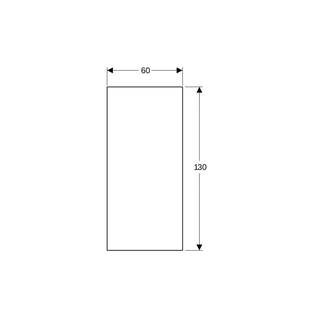 Geberit GIS Paneel 130x60x1,8cm, 461025001... GEBERIT-461025001 4025416040545 (Abb. 6)
