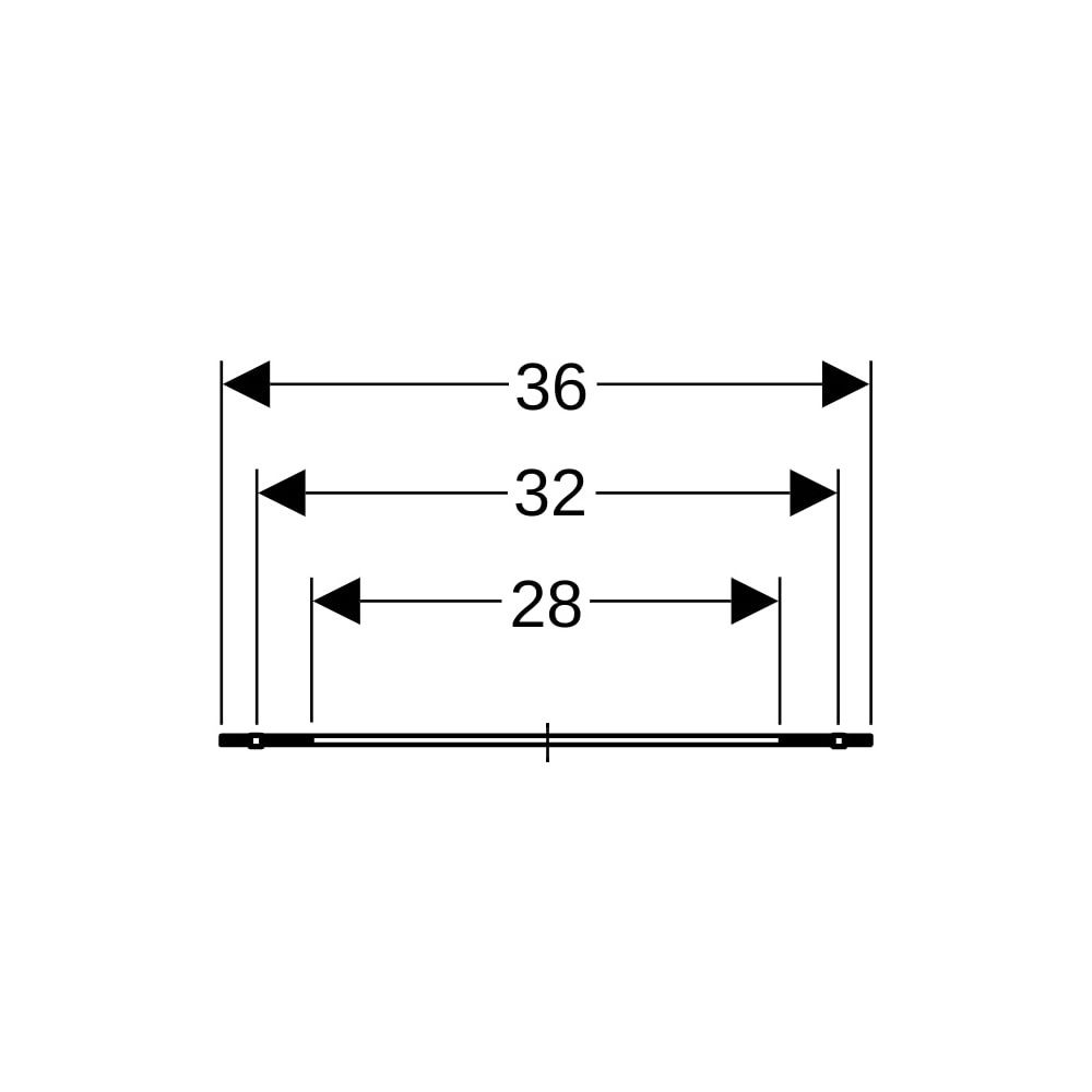 Geberit Set Flachdichtung für Geberit Pluvia Befestigungsflansch für Rinnen... GEBERIT-240408001 4025416047223 (Abb. 5)