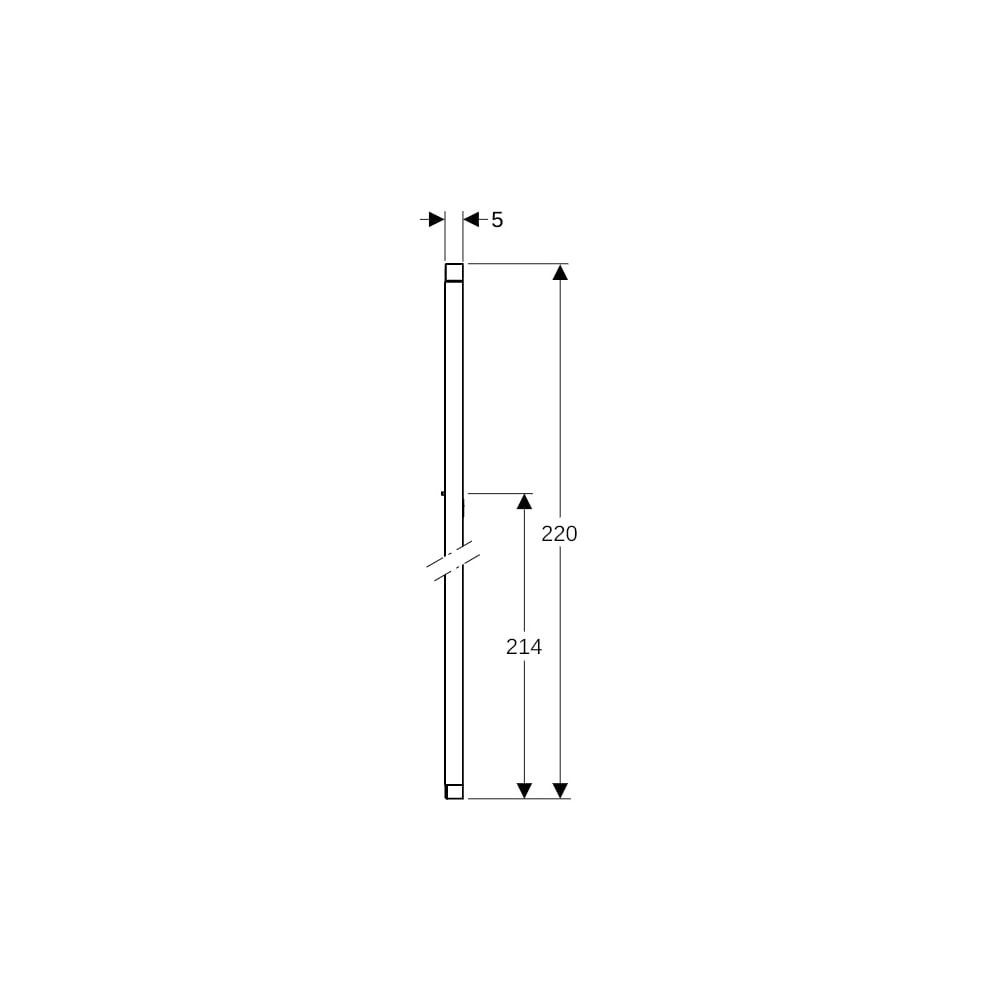 Geberit Duofix Ständer für Trockenbauwand, Höhe 220cm, raumhoch... GEBERIT-111826001 4025416855576 (Abb. 6)