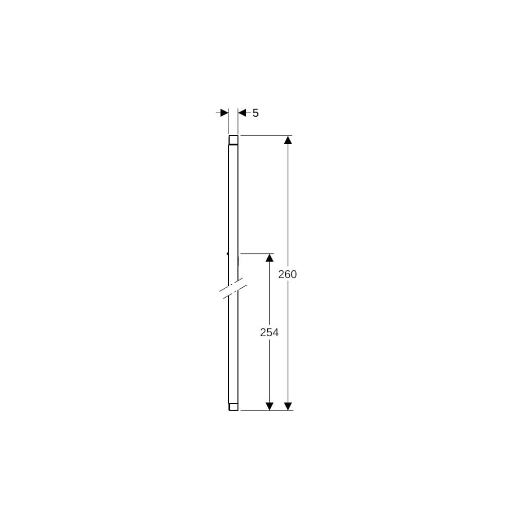Geberit Duofix Ständer für Trockenbauwand, Höhe 260cm, raumhoch... GEBERIT-111827001 4025416855583 (Abb. 6)