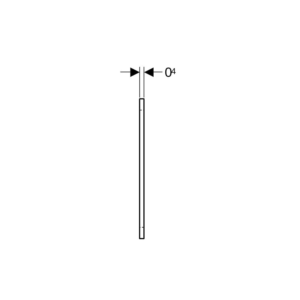 Geberit GIS Verbindungslasche 13x3x0,4cm... GEBERIT-461022001 4025416000594 (Abb. 7)