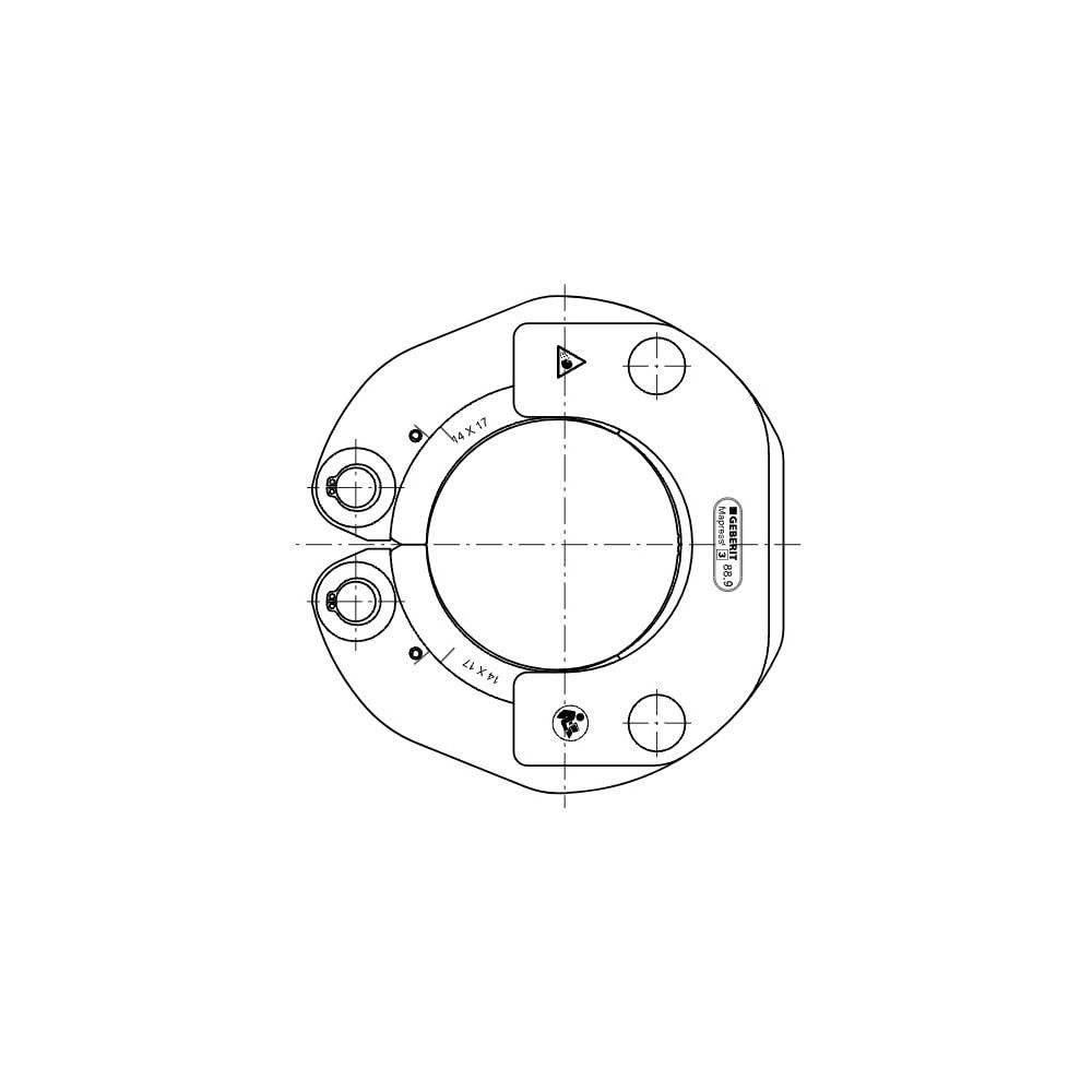 Geberit Mapress Pressschlinge Typ 2XL/Typ 3 Außendurchmesser 88,9mm... GEBERIT-90798 4024723907985 (Abb. 6)