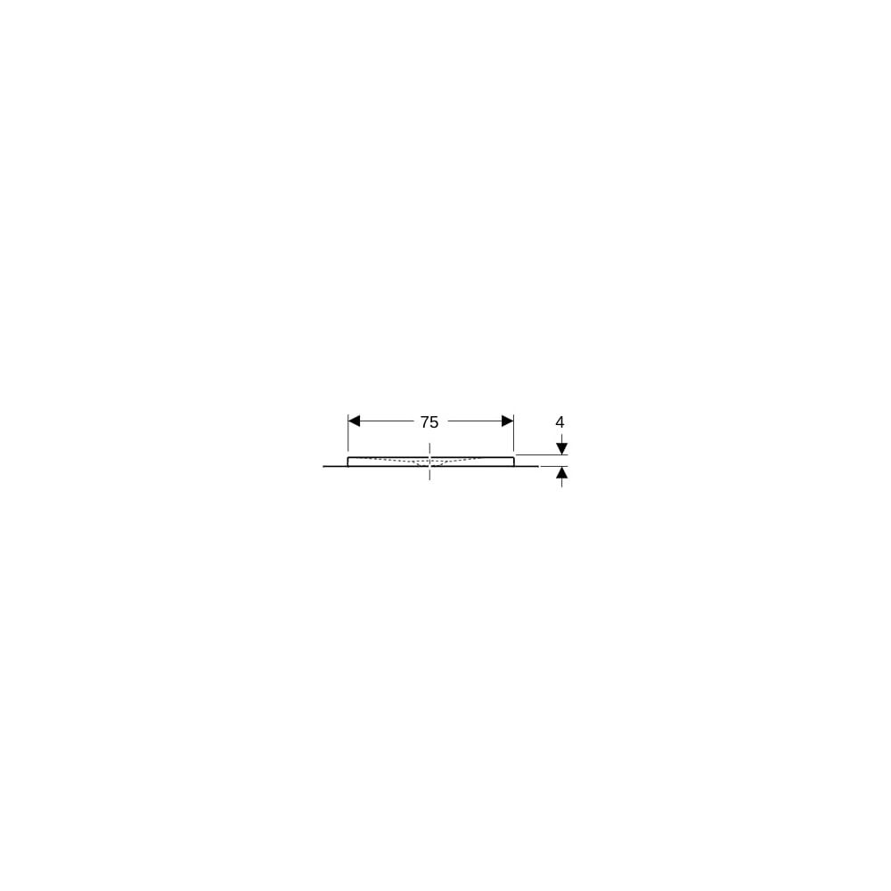 Geberit Olona Rechteckduschwanne mit Dichtvlies 170x75cm, Mattweiß... GEBERIT-550927001 4025410873521 (Abb. 10)