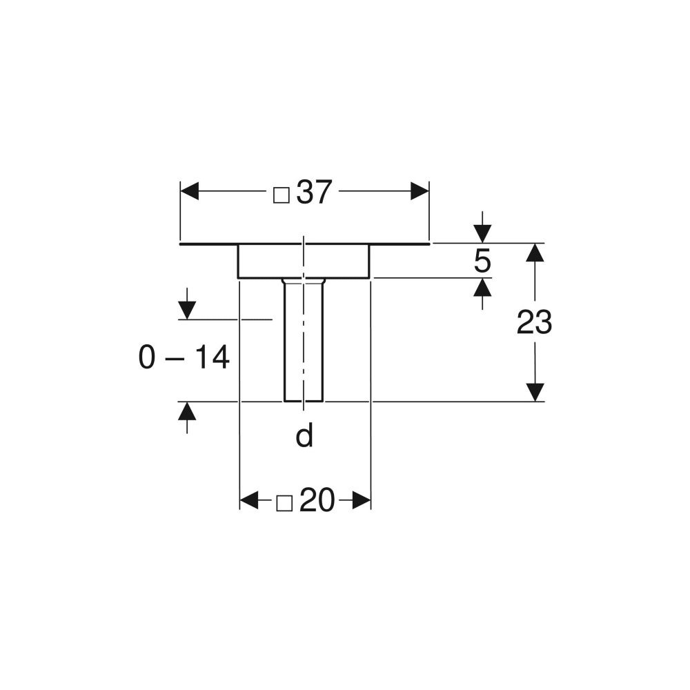 Geberit Pluvia Dampfsperrenanschluss Außendurchmesser 56mm, Anschluss Abdichtung Ede... GEBERIT-359113001 4025410162977 (Abb. 4)