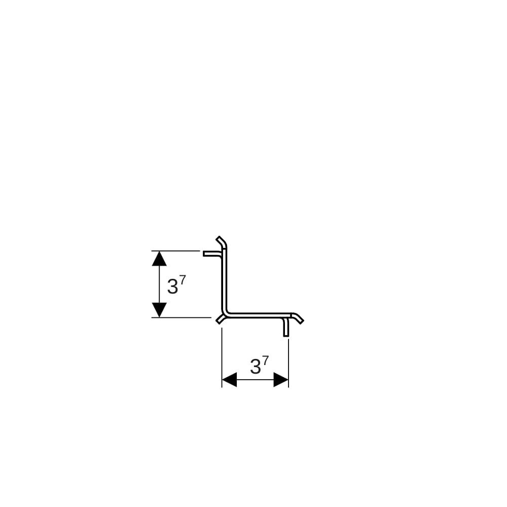 Geberit Rohrschellenhalter GIS, 11,2cm, Stahl, 461215002... GEBERIT-461215002 4064746018312 (Abb. 5)