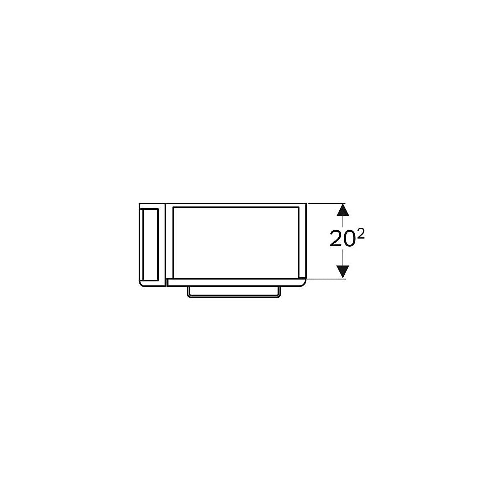 Geberit Renova Compact Unterschrank für Handwaschbecken verk. Ausl. Handtuchh. 448x6... GEBERIT-862250000 4022009329025 (Abb. 4)