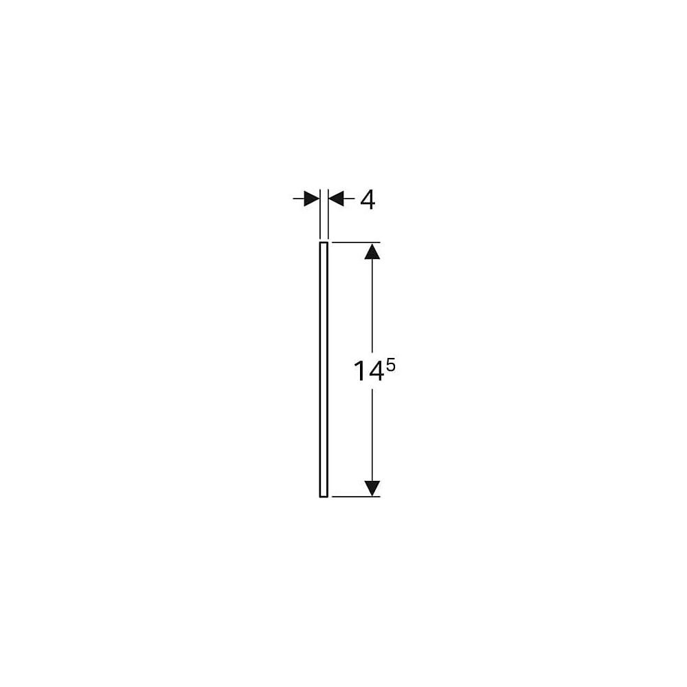 Geberit Vergrößerungsspiegel, 510100000... GEBERIT-510100000 4022009353877 (Abb. 6)