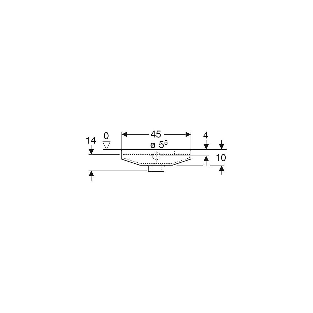 Geberit Publica Hock-WC, 45x18x60cm, Weiß... GEBERIT-208580000 4022009348125 (Abb. 5)