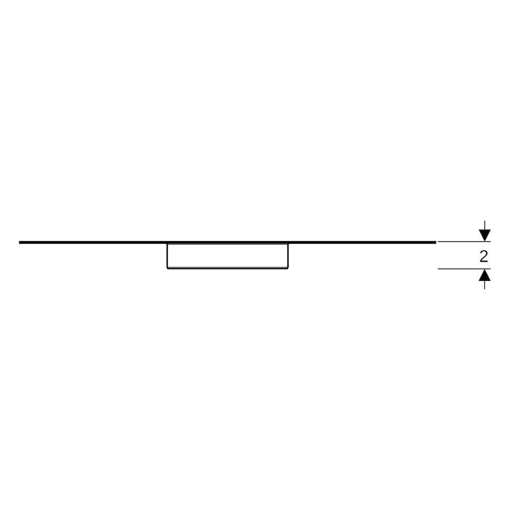 Geberit Flansch für Bodenablauf steckbar, 31cm, Edelstahl 304, 388137001... GEBERIT-388137001 4064746094095 (Abb. 6)