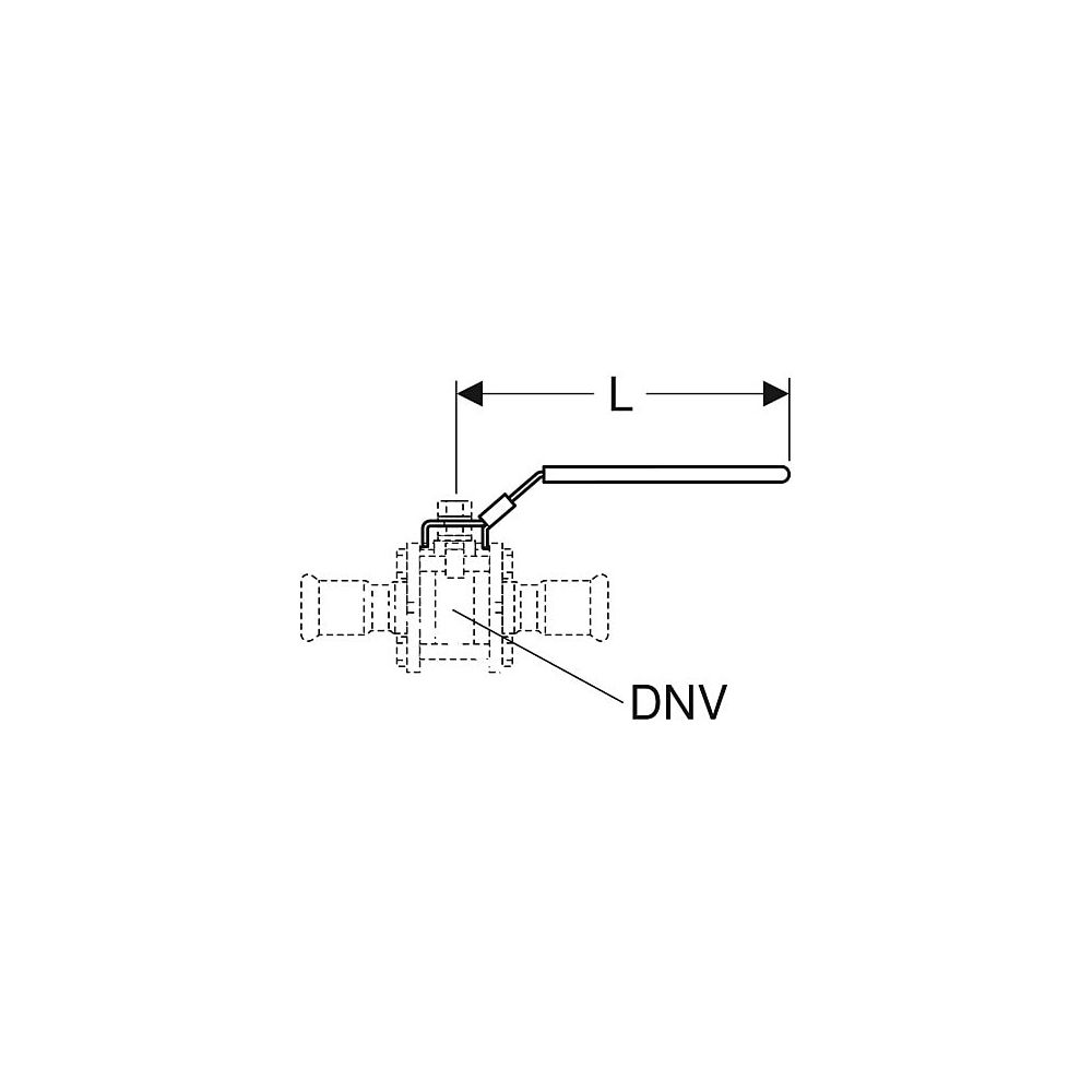 Geberit Set Betätigungshebel abschließbar, für Geberit Mapress Kugelhahn, geflanscht DN ... GEBERIT-90781 4025410548023 (Abb. 4)