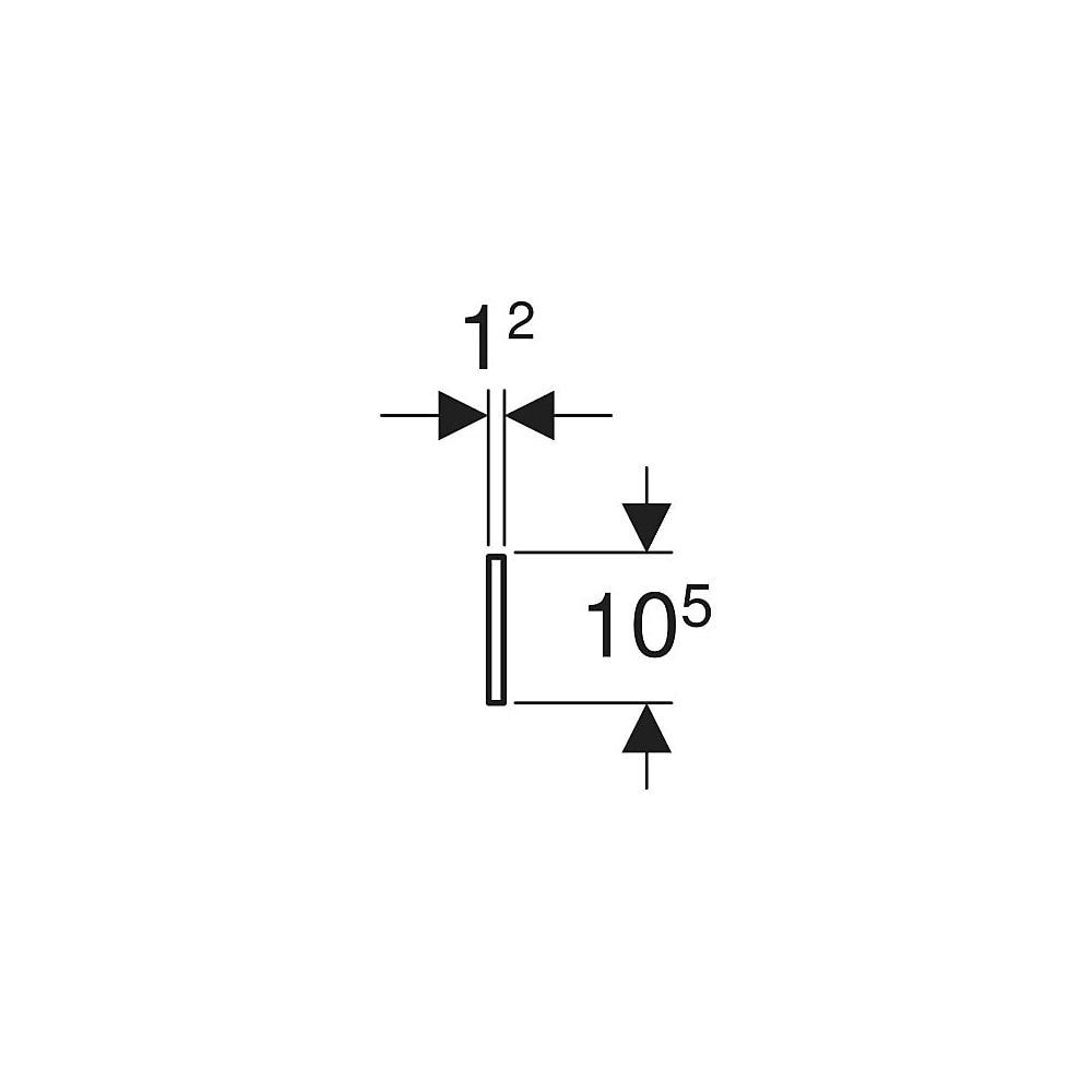 Geberit Bambini Dekorblende Front, für Spiel-, Waschlandschaft, für 2 Waschtischarma... GEBERIT-430210016 4022009336665 (Abb. 4)