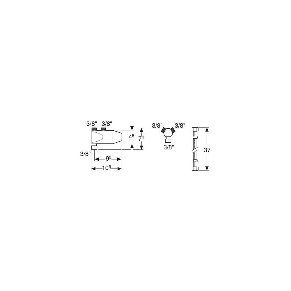 Geberit Bambini Minithermostat für Waschtischarmatur... GEBERIT-599113000 4022009337433 (Abb. 4)