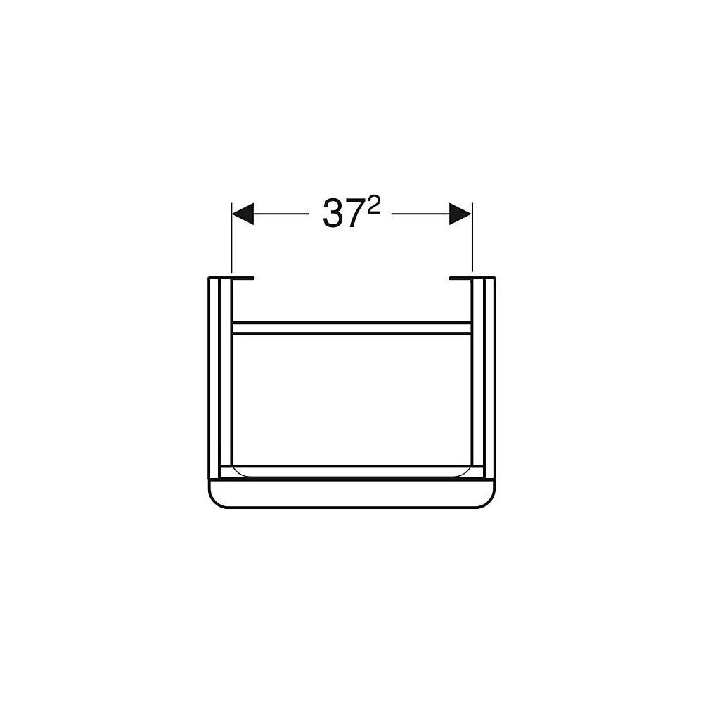 Geberit Smyle Square Unterschr. für Handwaschbecken, 1 Tür, Anschlag Links, 44,2x61,... GEBERIT-500351JL1 4025416360834 (Abb. 4)