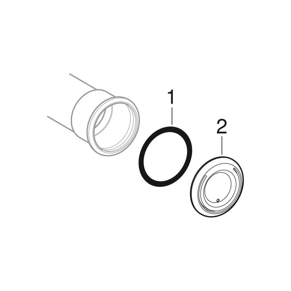 Geberit Mapress C-Stahl Übergang mit Außengewinde d 28mm, R 1″... GEBERIT-21708 4024723217084 (Abb. 6)