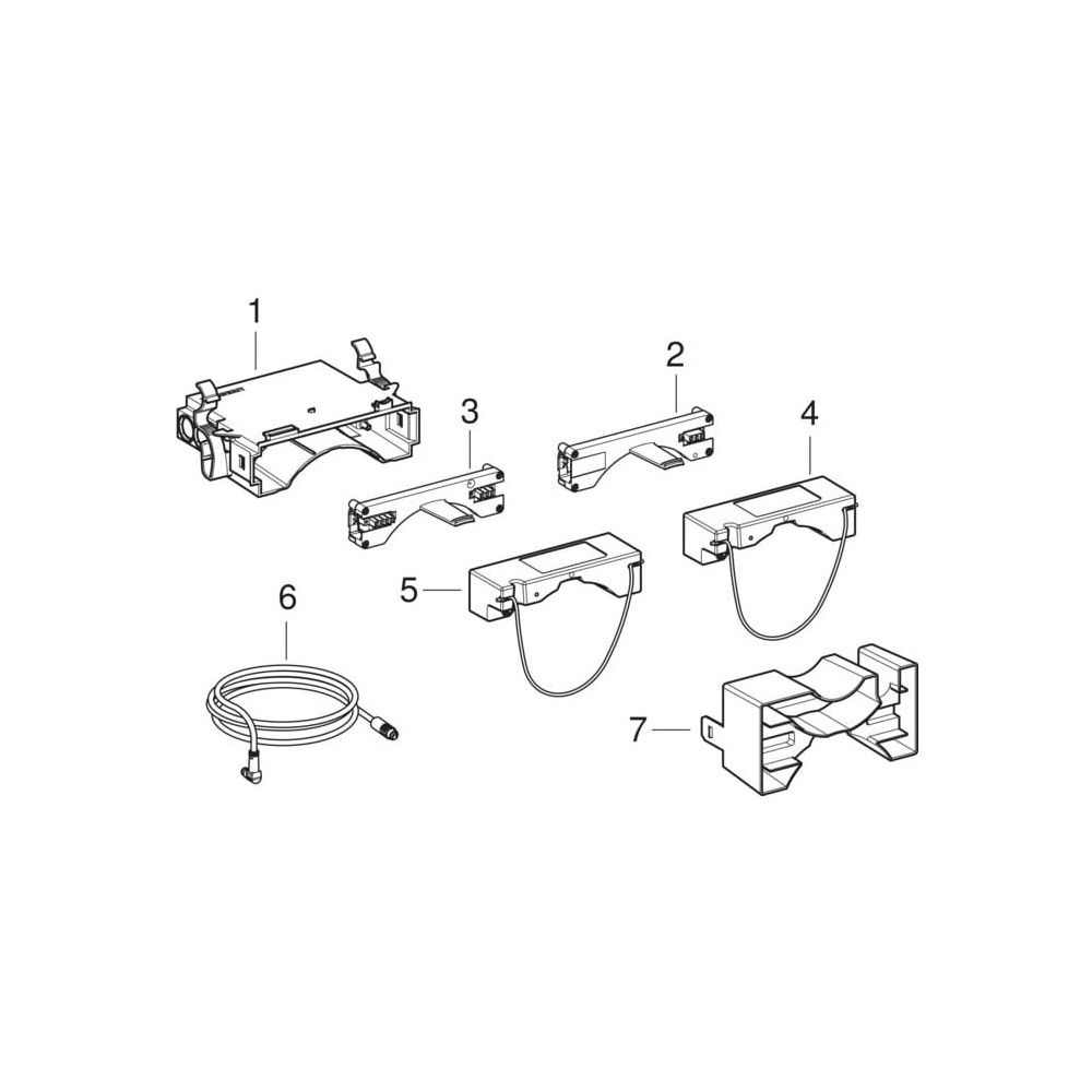 Geberit Set Power, Connect Box, Netzteil für Wand-WC Element, 116098001... GEBERIT-116098001 4025410934437 (Abb. 4)