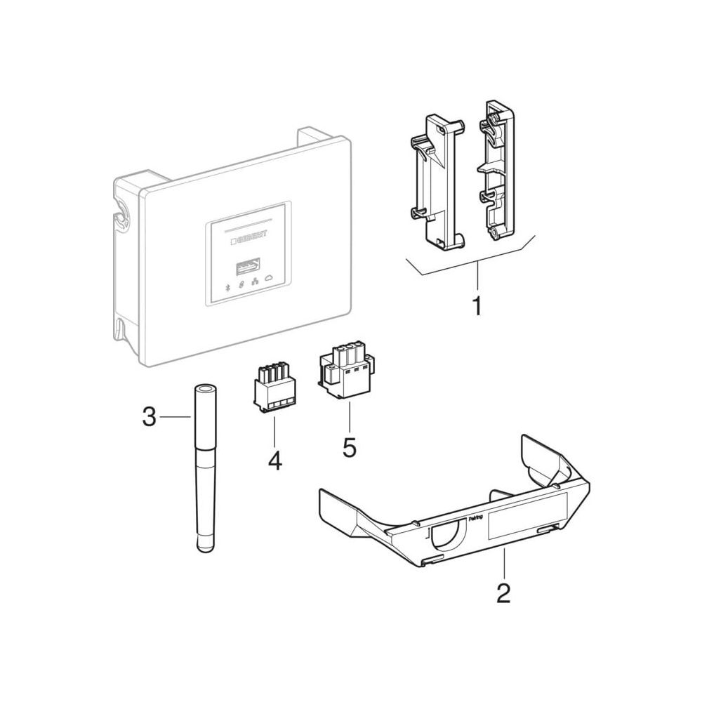 Geberit Gateway, 116490001... GEBERIT-116490001 4025410634214 (Abb. 6)