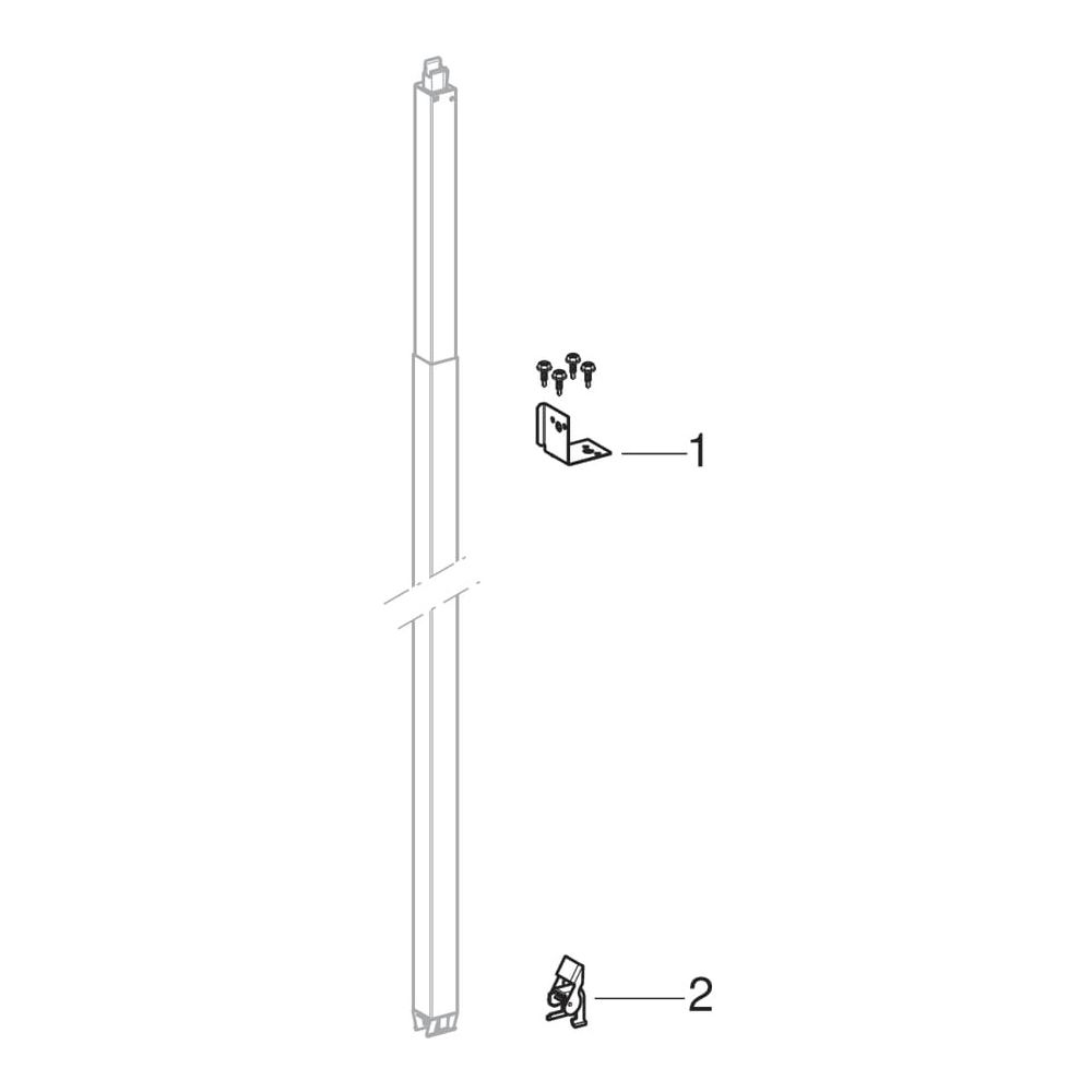 Geberit Duofix Ständer für Trockenbauwand, Höhe 220cm, raumhoch... GEBERIT-111826001 4025416855576 (Abb. 8)