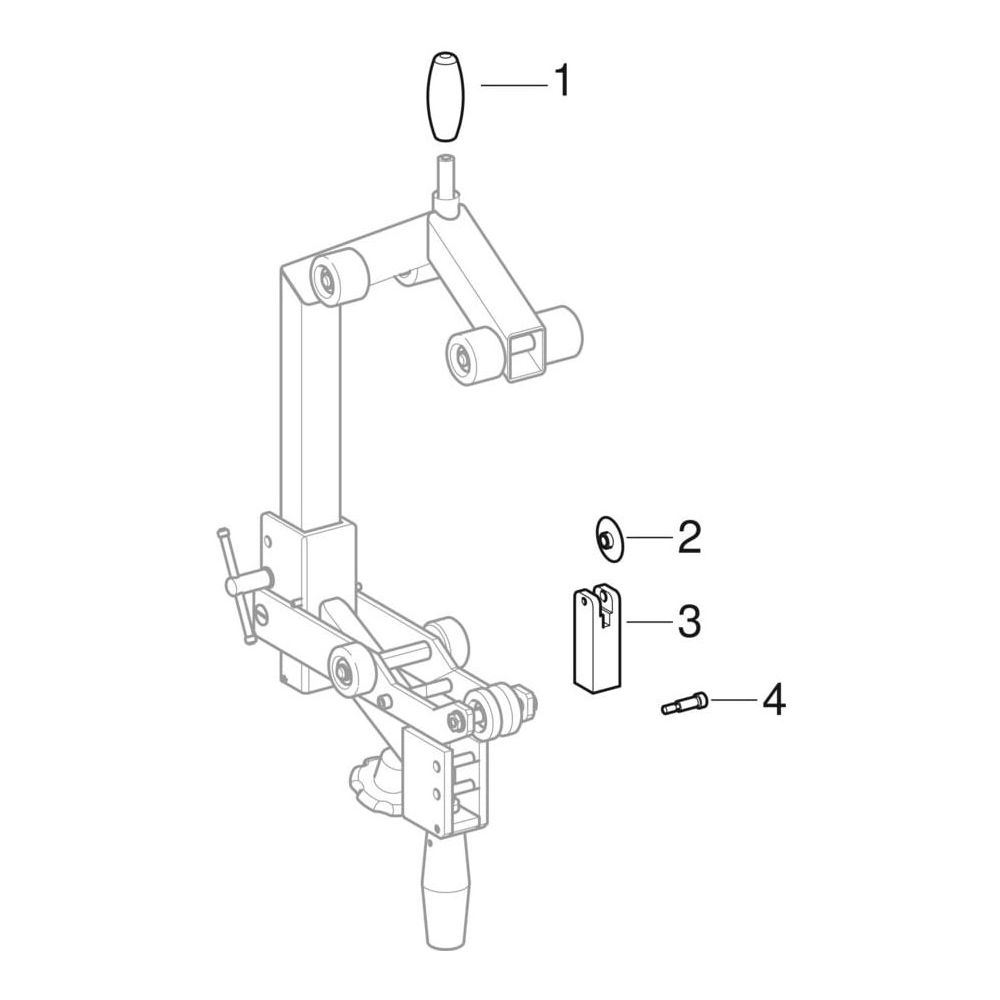 Geberit Rohrschneider für Kunststoffrohre Außendurchmesser 200-315mm... GEBERIT-359860001 4025416097150 (Abb. 4)