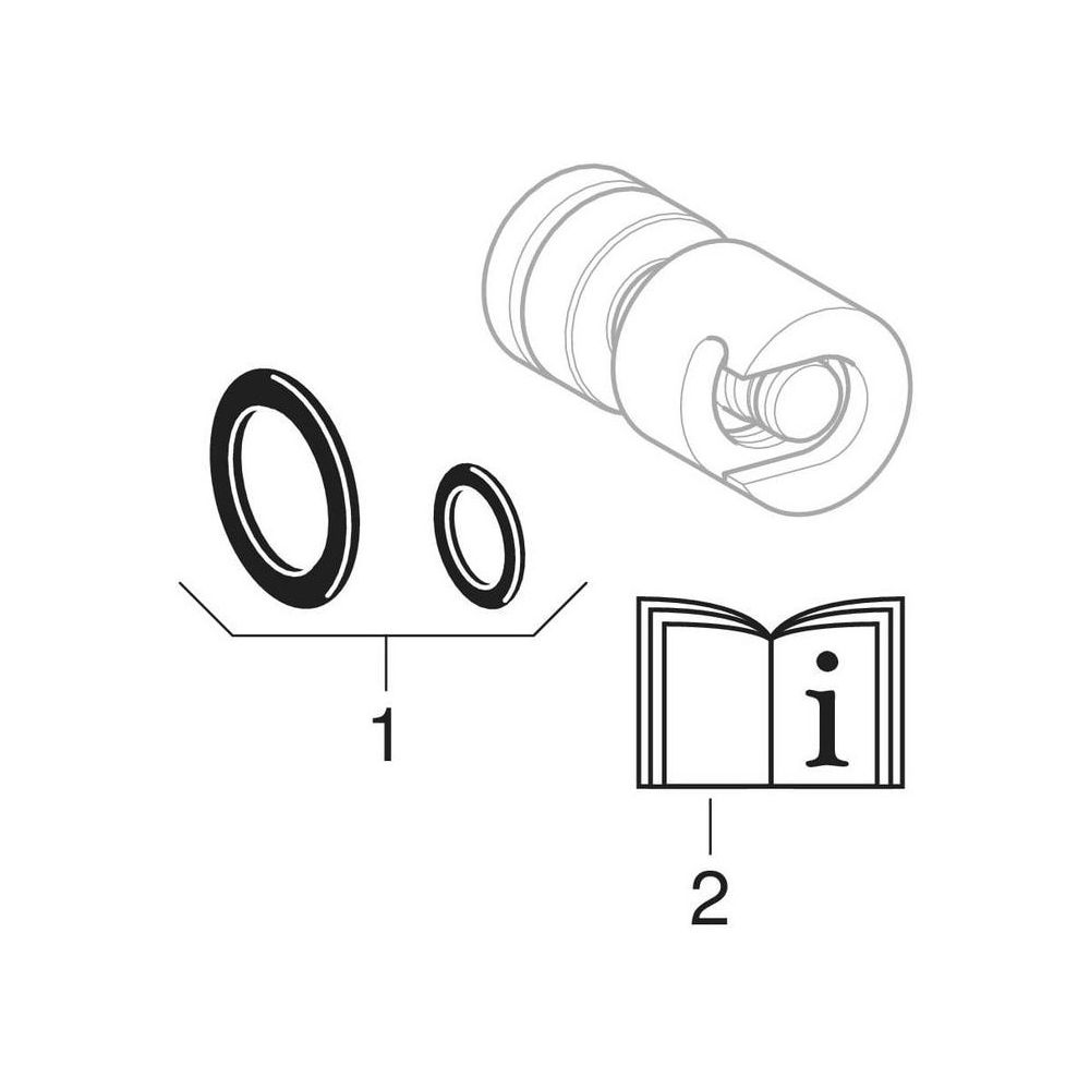 Geberit Mapress Abpressstopfen für Fitting Außendurchmesser 22mm... GEBERIT-90924 4024723909248 (Abb. 4)