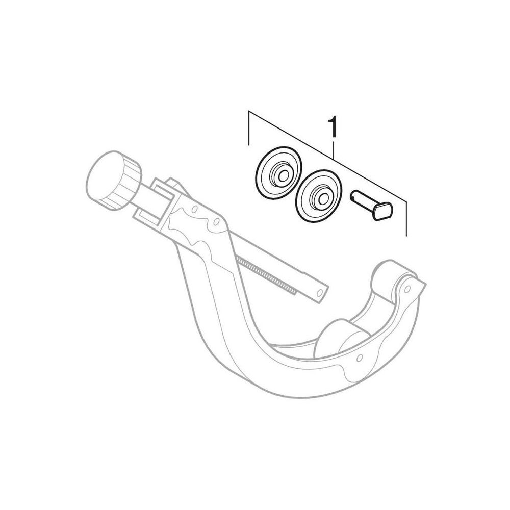 Geberit Rohrschneider für Kunststoffrohre Außendurchmesser 100-168mm... GEBERIT-358504001 4025416228424 (Abb. 4)