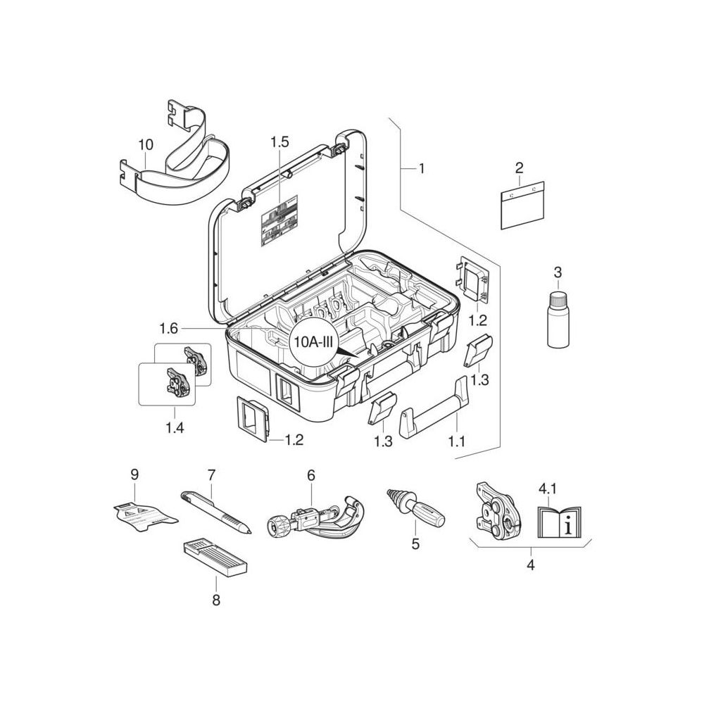 Geberit Mepla Set Pressbacken Typ 1 Außendurchmesser 16/20/26/32/40mm... GEBERIT-690182001 4025416536383 (Abb. 4)