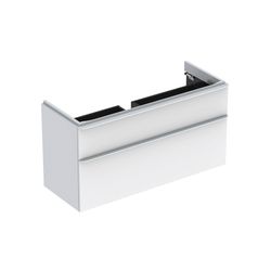 Geberit Smyle Square Unterschrank für Waschtisch, 2 Schubladen, 118,4x61,7x47cm, Wei... GEBERIT-500355001 4025416357032 (Abb. 1)