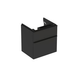 Geberit Smyle Square Unterschrank für Waschtisch, 2 Schubladen, 58,4x61,7x47cm, Lava... GEBERIT-500352JK1 4025416431558 (Abb. 1)