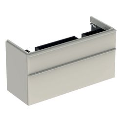 Geberit Smyle Square Unterschrank für Doppelwaschtisch 2 Schubladen 118,4x61,7x47cm ... GEBERIT-500356JL1 4025416430384 (Abb. 1)