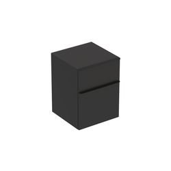 Geberit Smyle Square Seitenschrank 2 Schubladen, 45x60x47cm, Lava lackiert matt, Lav... GEBERIT-500357JK1 4025416415756 (Abb. 1)