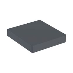 Geberit Renova Comfort Abdeckplatte 27,3x5x30,2cm, Graphit lackiert matt... GEBERIT-808627000 4022009318012 (Abb. 1)