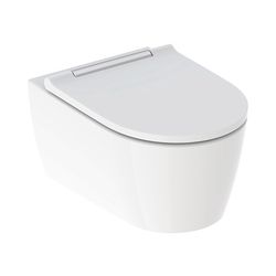 Geberit ONE Set Wand-WC Tiefspüler, geschlossene Form, TurboFlush, mit WC-Sitz, Hoch... GEBERIT-500202011 4025416301660 (Abb. 1)