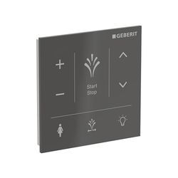 Geberit Wandbedienpanel für Geberit AquaClean Sela, Schwarz/Glas... GEBERIT-147041SJ1 4025416816232 (Abb. 1)