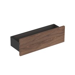 Geberit Smyle Square Wandablage, 45x14,8x15cm, Lava pulverbeschichtet matt, Nussbaum... GEBERIT-500362JR1 4025416433293 (Abb. 1)